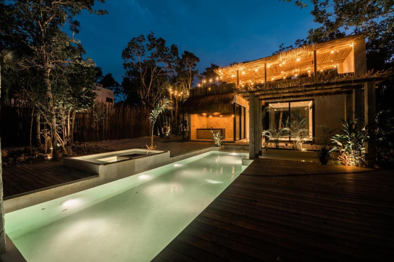 Villa Xuncari En El Corazon De La Selva Tulum Kültér fotó