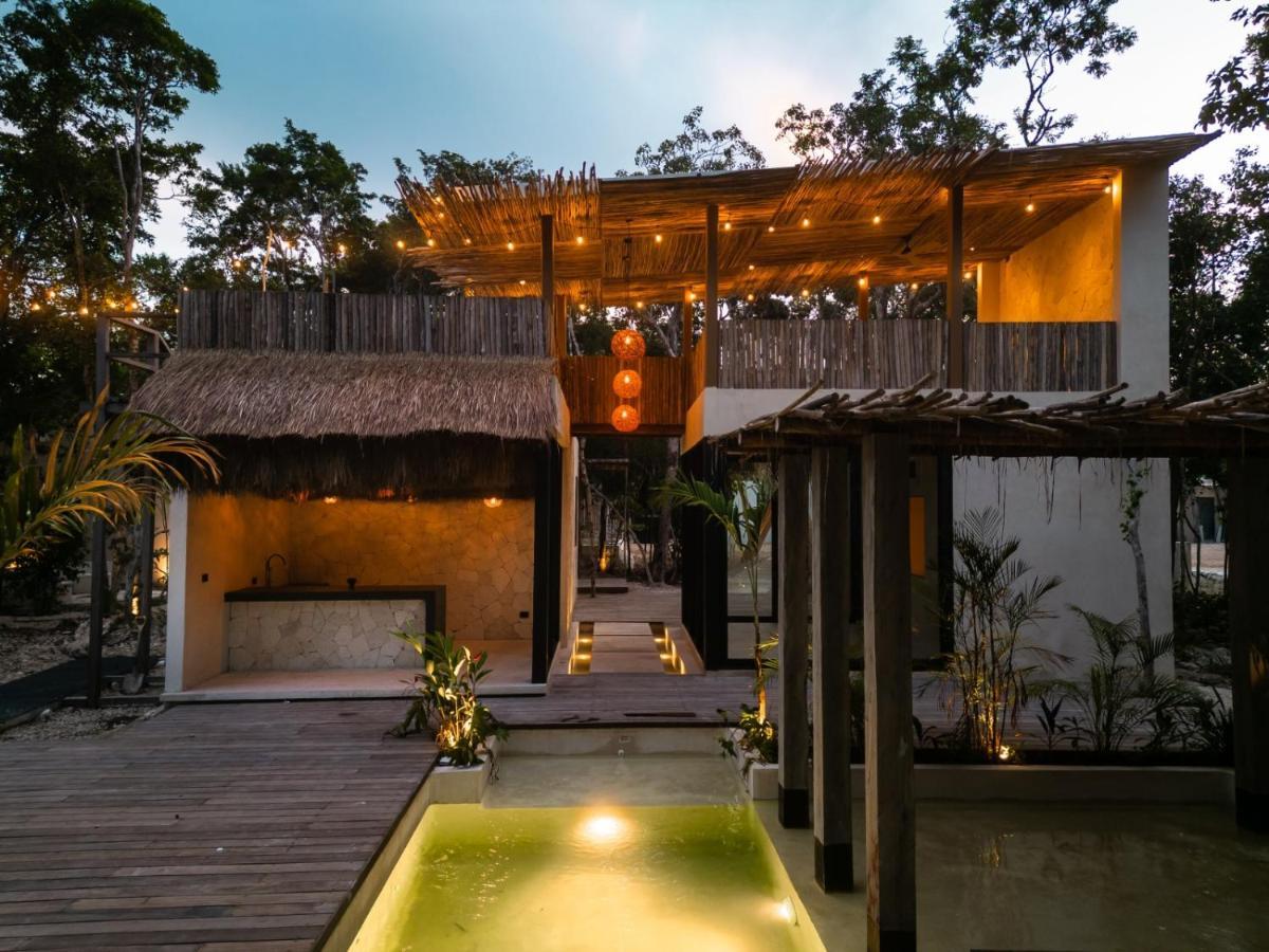 Villa Xuncari En El Corazon De La Selva Tulum Kültér fotó