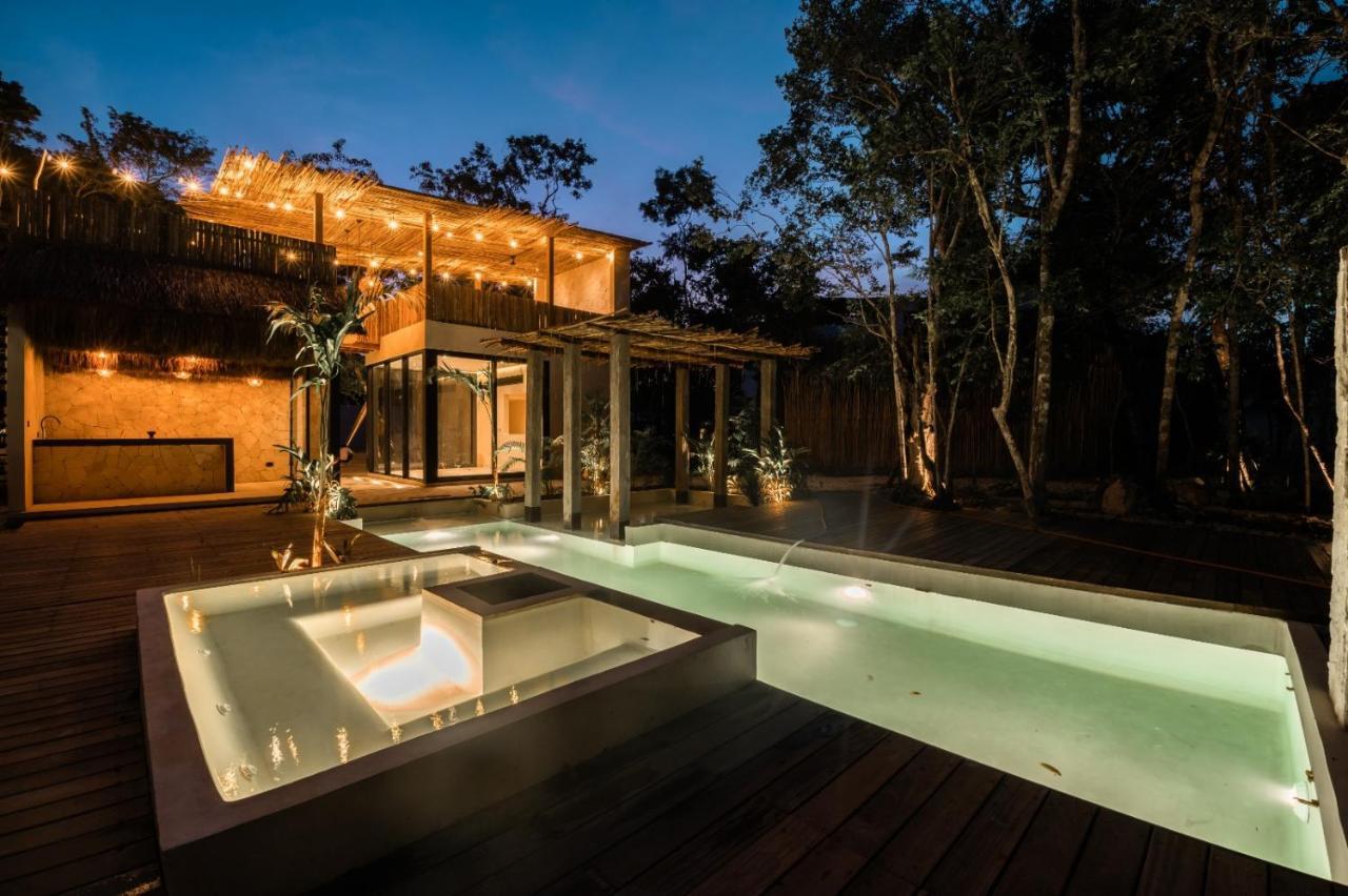 Villa Xuncari En El Corazon De La Selva Tulum Kültér fotó
