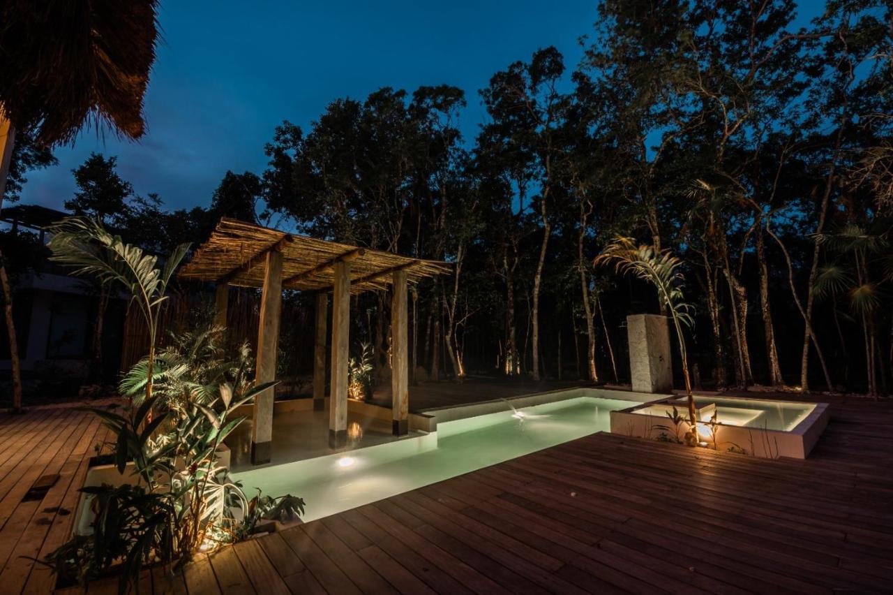 Villa Xuncari En El Corazon De La Selva Tulum Kültér fotó